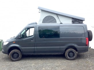 Mercedes Benz Sprinter VW Crafter Klappdach Schlafdach Hubdach Aufstelldach 