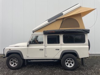 Hubdach Klappdach Aufstelldach Schlafdach Landrover Defender 110 