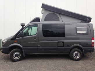 Mercedes Benz Sprinter VW Crafter  Klappdach Schlafdach Hubdach Aufstelldach 