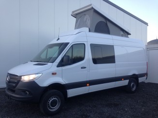 Mercedes Benz Sprinter VW Crafter Klappdach Schlafdach Hubdach Aufstelldach 