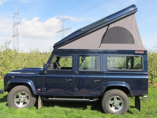 Hubdach Klappdach Aufstelldach Landrover Defender 110